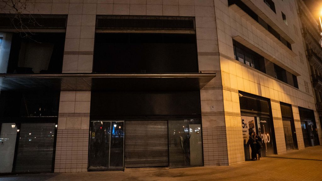 Local buit de l'antiga botiga FNAC a El Triangle de Barcelona