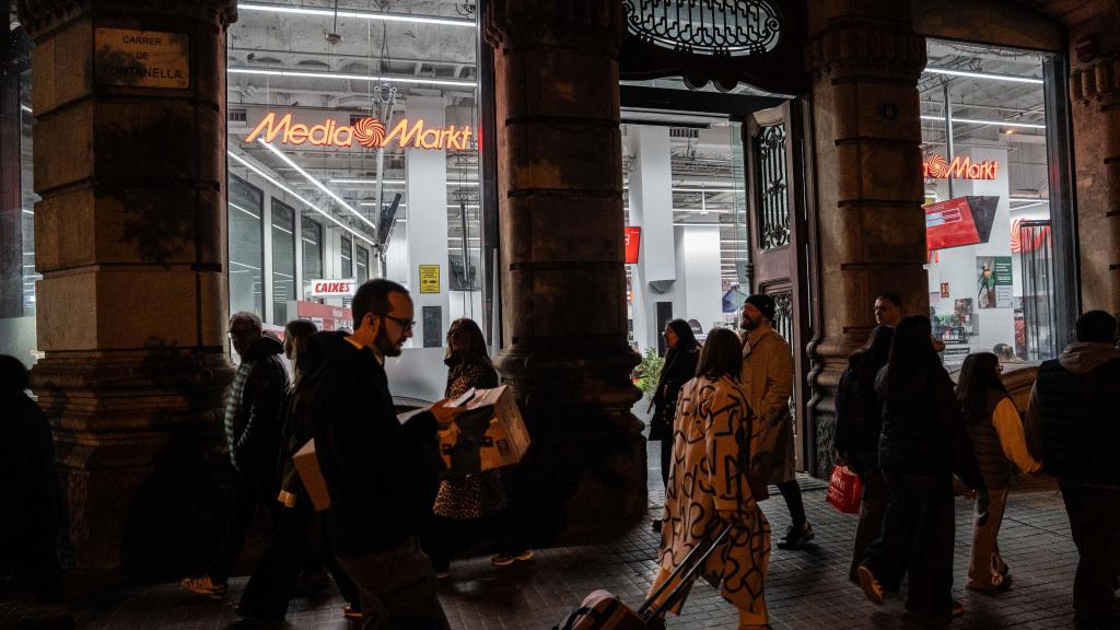 Tienda de MediaMarkt de la calle Fontanella