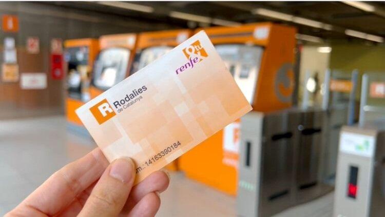 Un abono de Rodalies