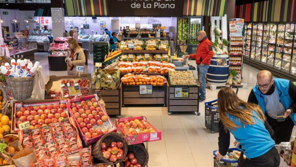 Imagen de archivo de un supermercado Caprabo en Barcelona