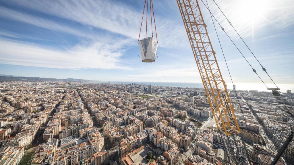 La Sagrada Família toca el cielo de Barcelona