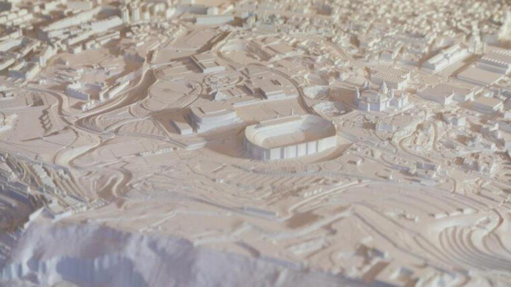 La maqueta gegant de Barcelona
