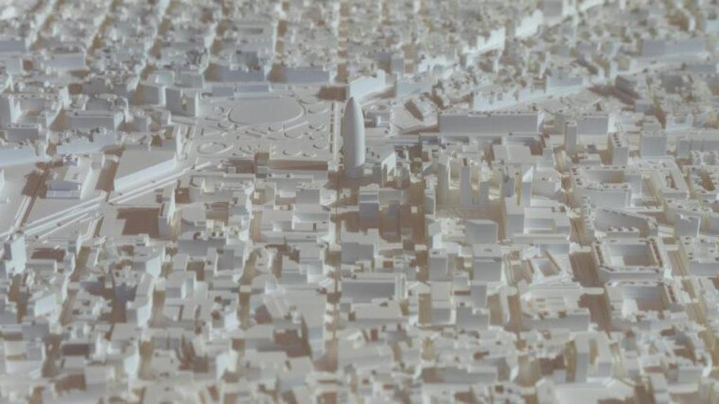 La nova maqueta ‘Pla de Barcelona 2026-2035’