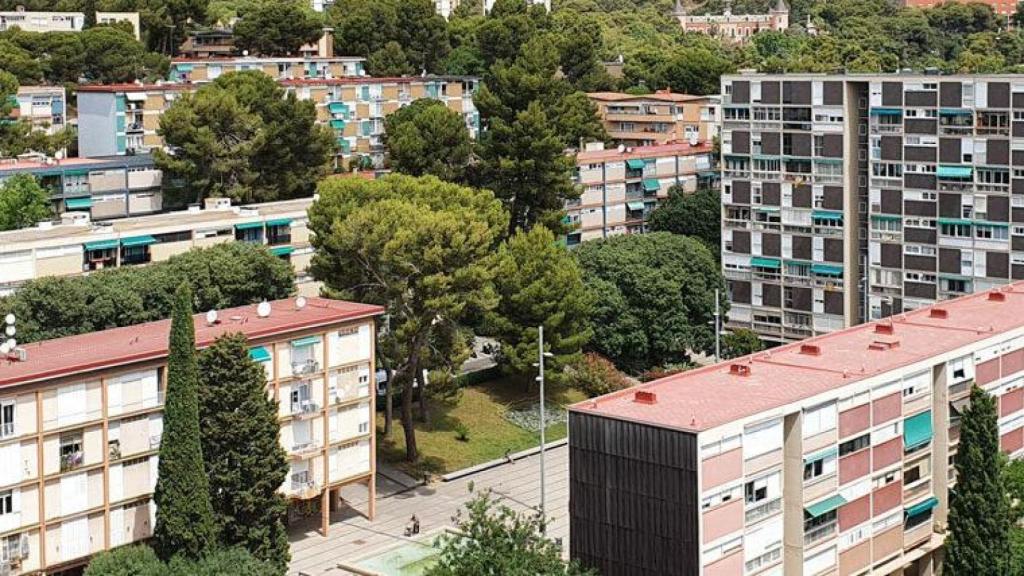 El barri de Montbau de Barcelona