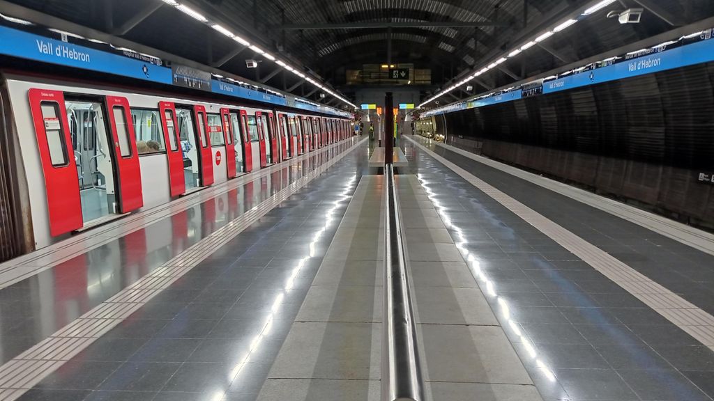 Estación de Vall d'Hebron del metro de Barcelona