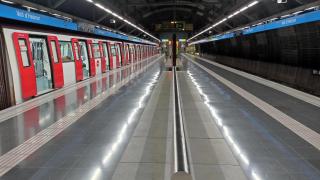Estación de Vall d'Hebron del metro de Barcelona