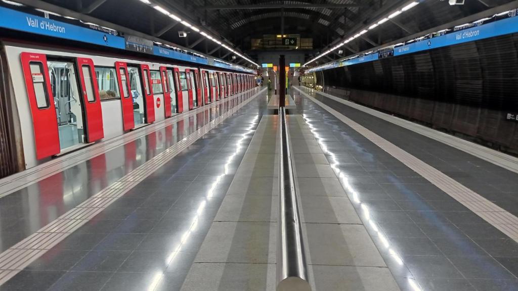 Estación de Vall d'Hebron del metro de Barcelona