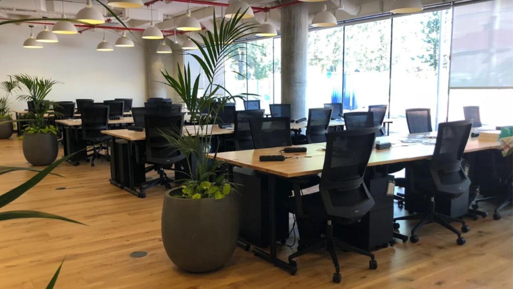 Interior de les oficines de TDCX a Barcelona