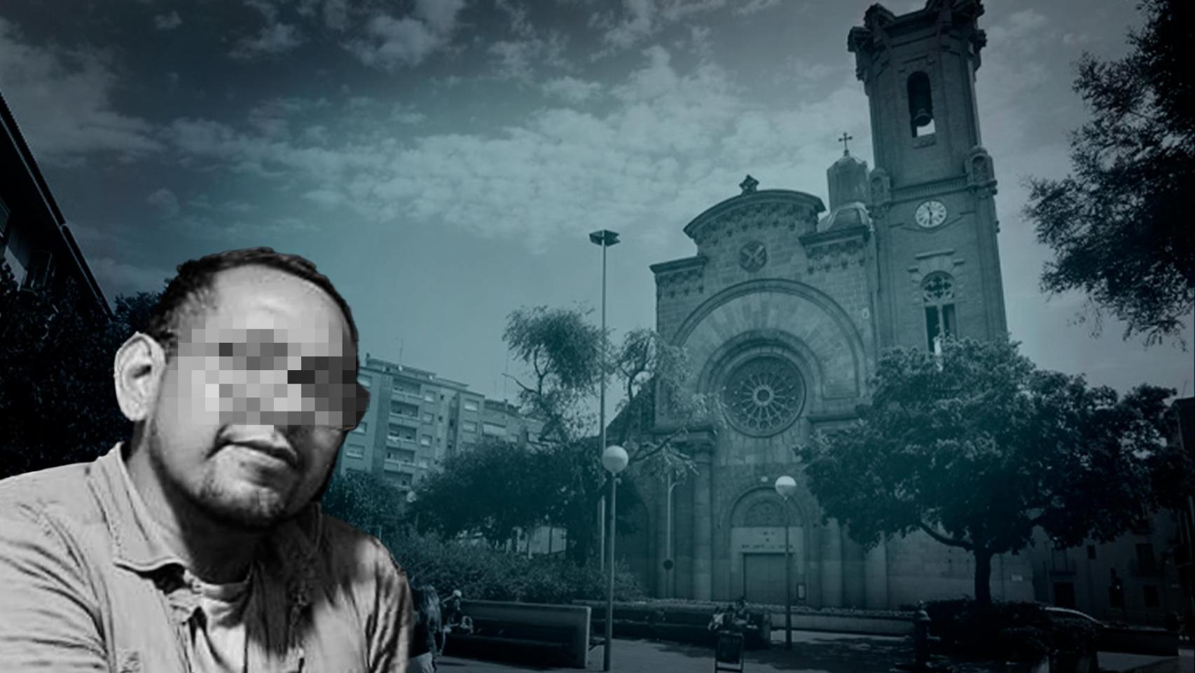 Fotomontaje de Jahzeel, el hombre apuñalado hasta la muerte por su hijastro en Sant Andreu