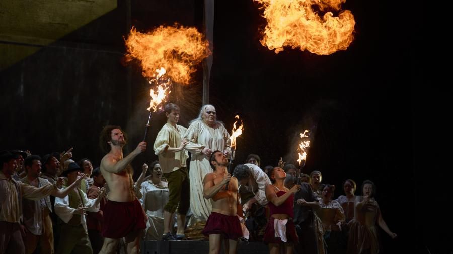 Escena de Gioconda, al Liceu