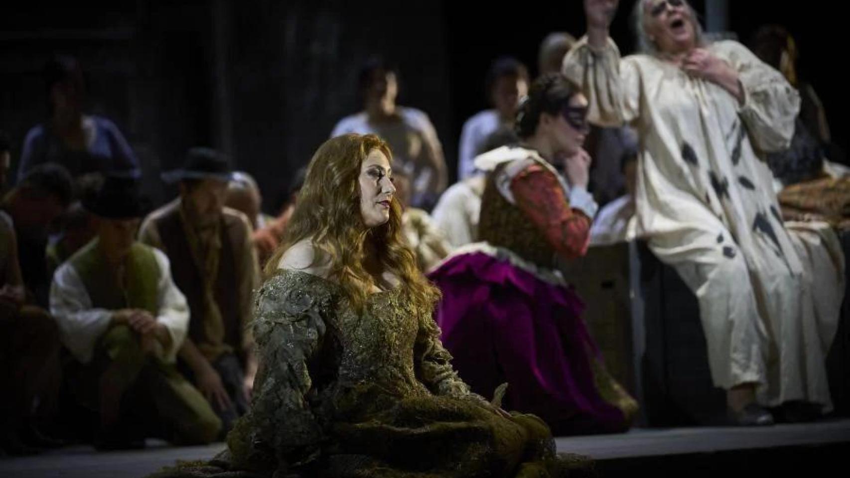 Escena de 'Gioconda' en el Liceu
