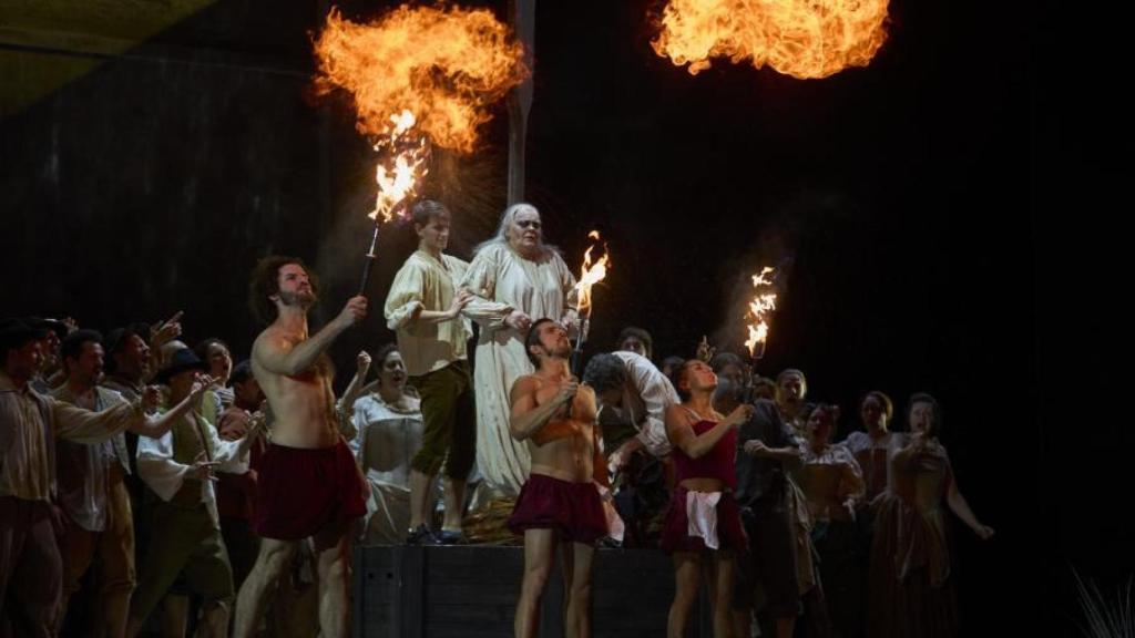 Escena de 'Gioconda', en el Liceu