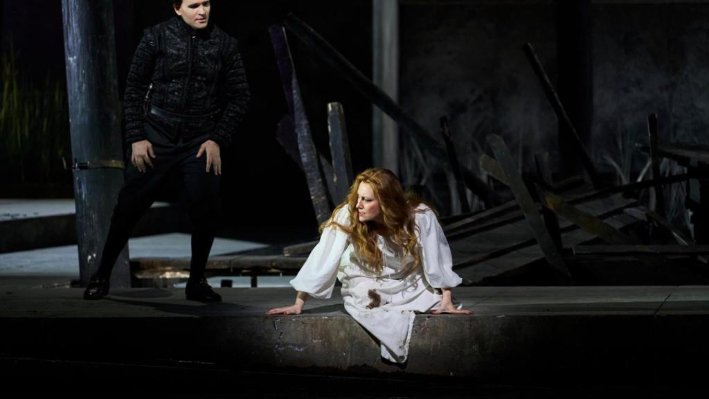 Escena de 'Gioconda', en el Liceu