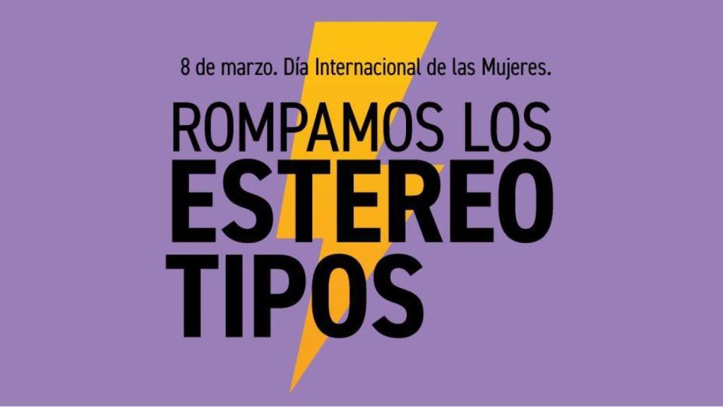 Banner de la campaña del 8M del Ayuntamiento de Barcelona