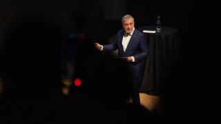 Jaume Collboni durante el acto 'l'alcalde respond' 2026