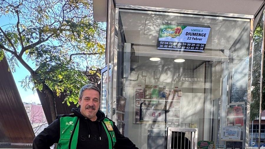 Julián, el vendedor de la ONCE que repartió 1,5 millones de euros en Barcelona