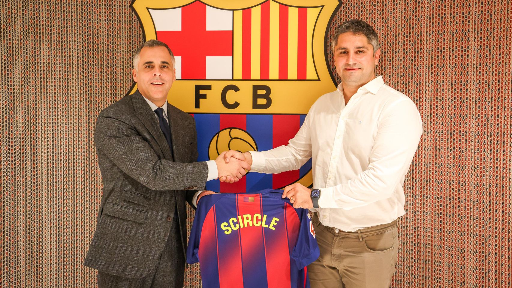 Alianza entre el FC Barcelona y la empresa Scircle