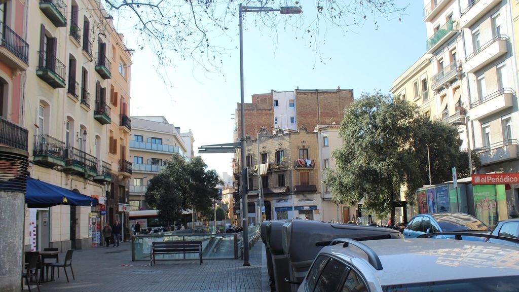 Carrer Vilardell, on es troba la llar d'infants El Cau, a Barcelona