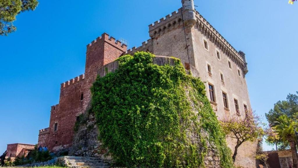 El castell de Castelldefels en una imatge d'arxiu