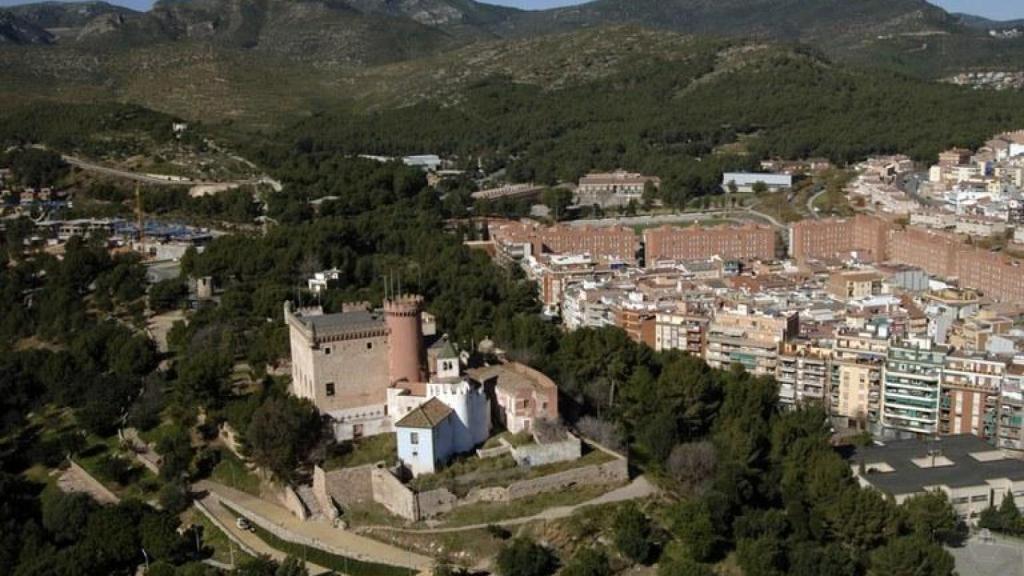 El castell de Castelldefels en una imatge d'arxiu