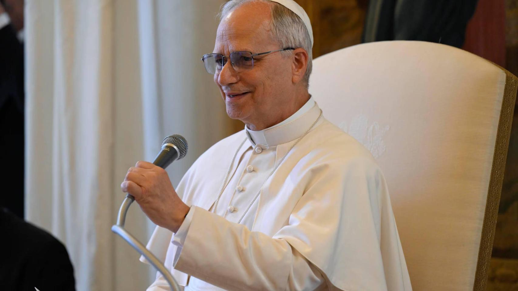 El papa León XIV en una imagen de archivo