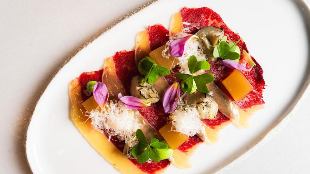 Plat de L'Antiquari gastronòmic