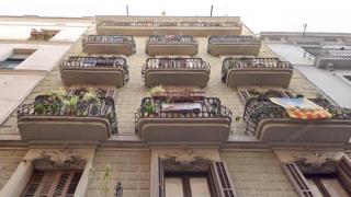Bloque de coliving en la calle Sant Agustí, 14, de la Vila de Gràcia
