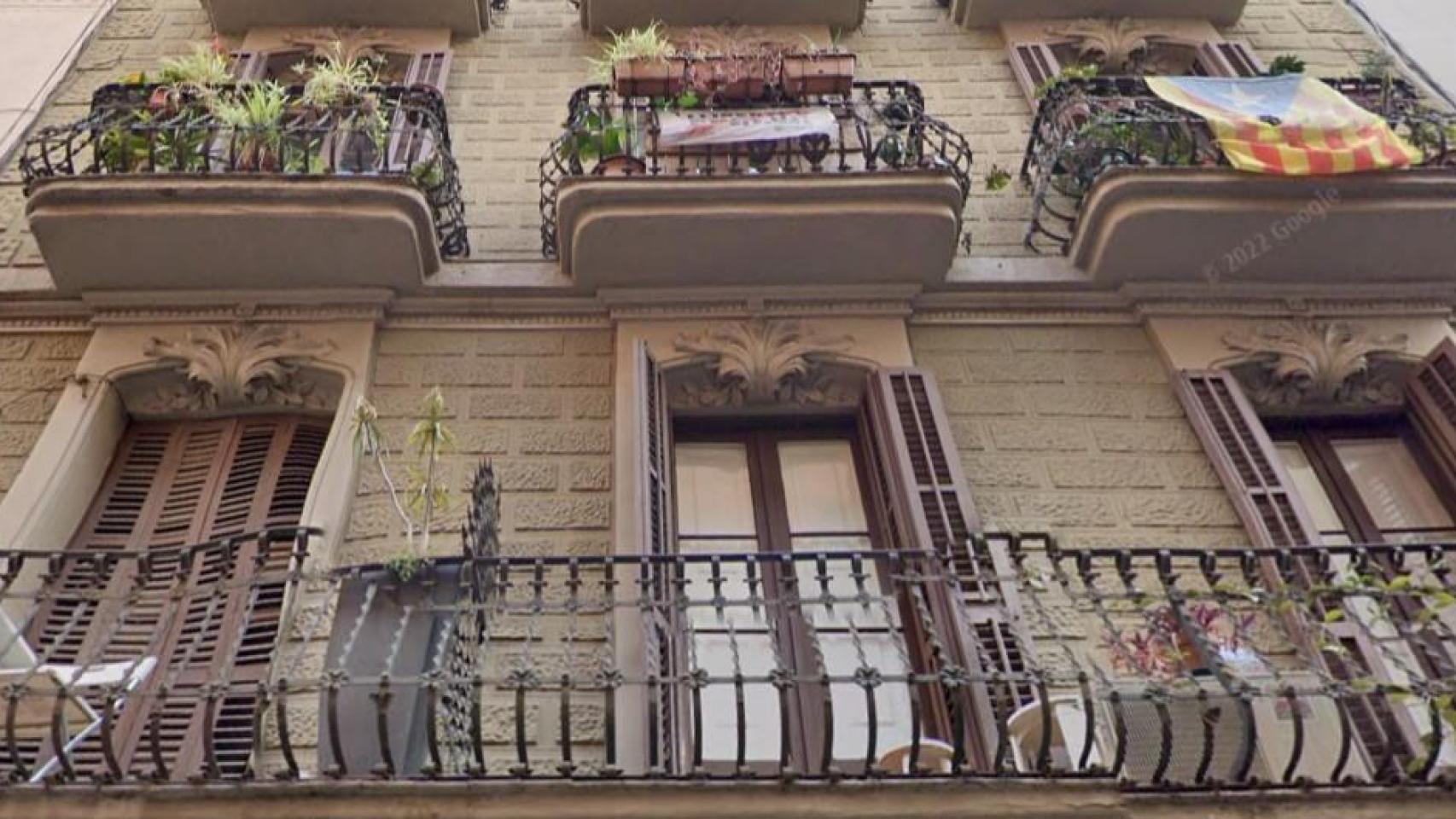 Bloque de coliving en la calle Sant Agustí, 14, de la Vila de Gràcia