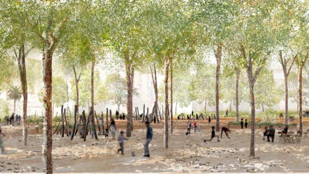 Futur entorn de l'edifici cultural de La Prosperitat