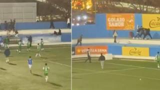 VÍDEO: Batalla campal en Santa Coloma: agreden con barras de hierro a padres del Juvenil del Bellvitge