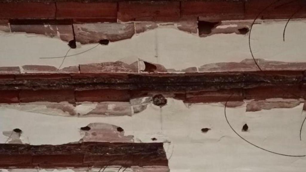 Estado del techo del edificio