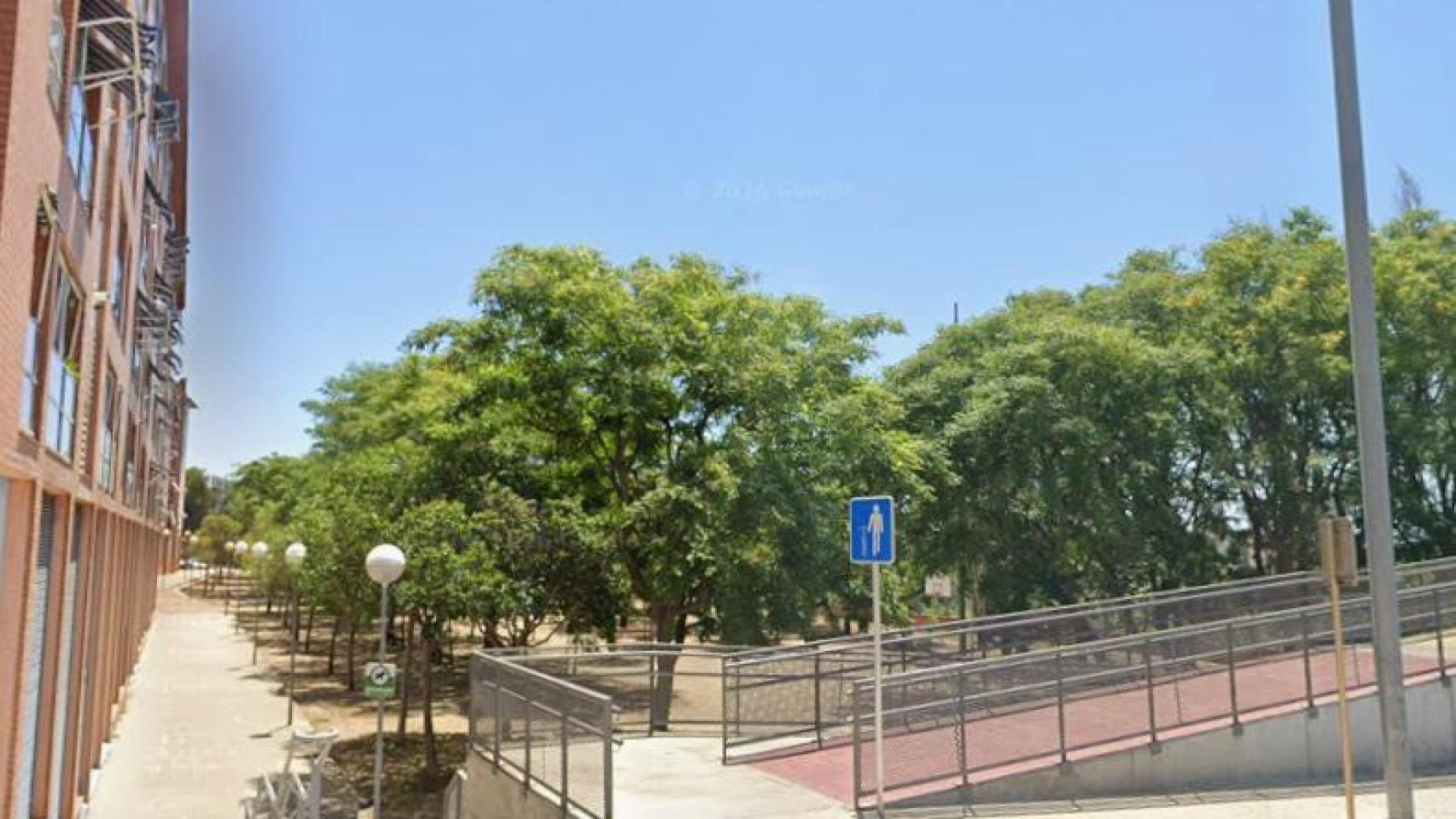 La zona que denuncian los vecinos de Torreblanca