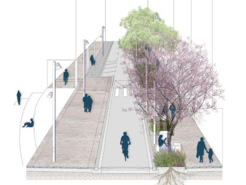 Render del carrer Mossèn Amadeu Oller
