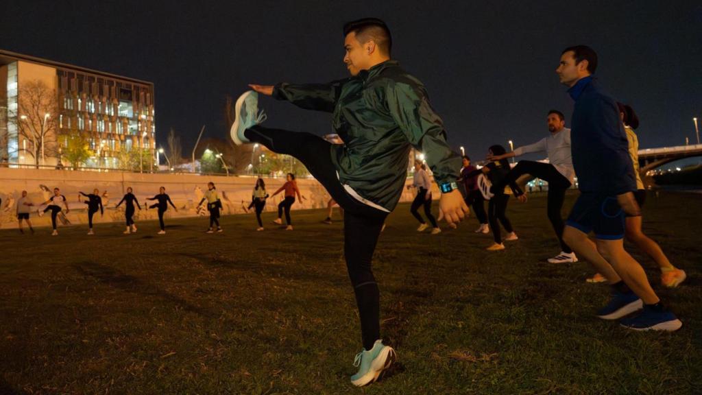 Calentamiento de Riu Runners