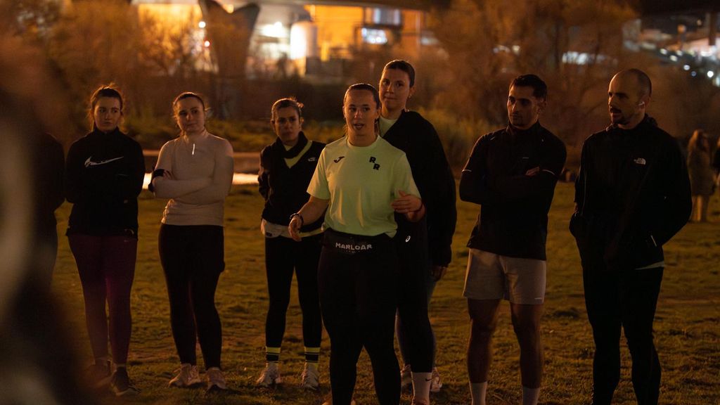 Escalfament dels corredors de Riu Runners