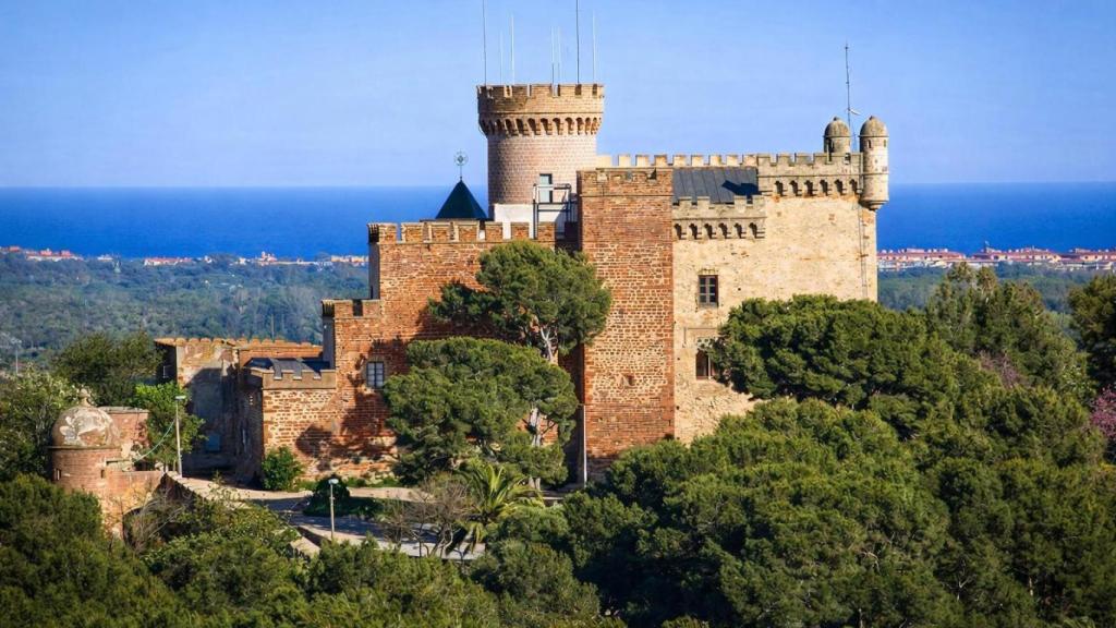 Panorámica del Castillo de Castelldefels