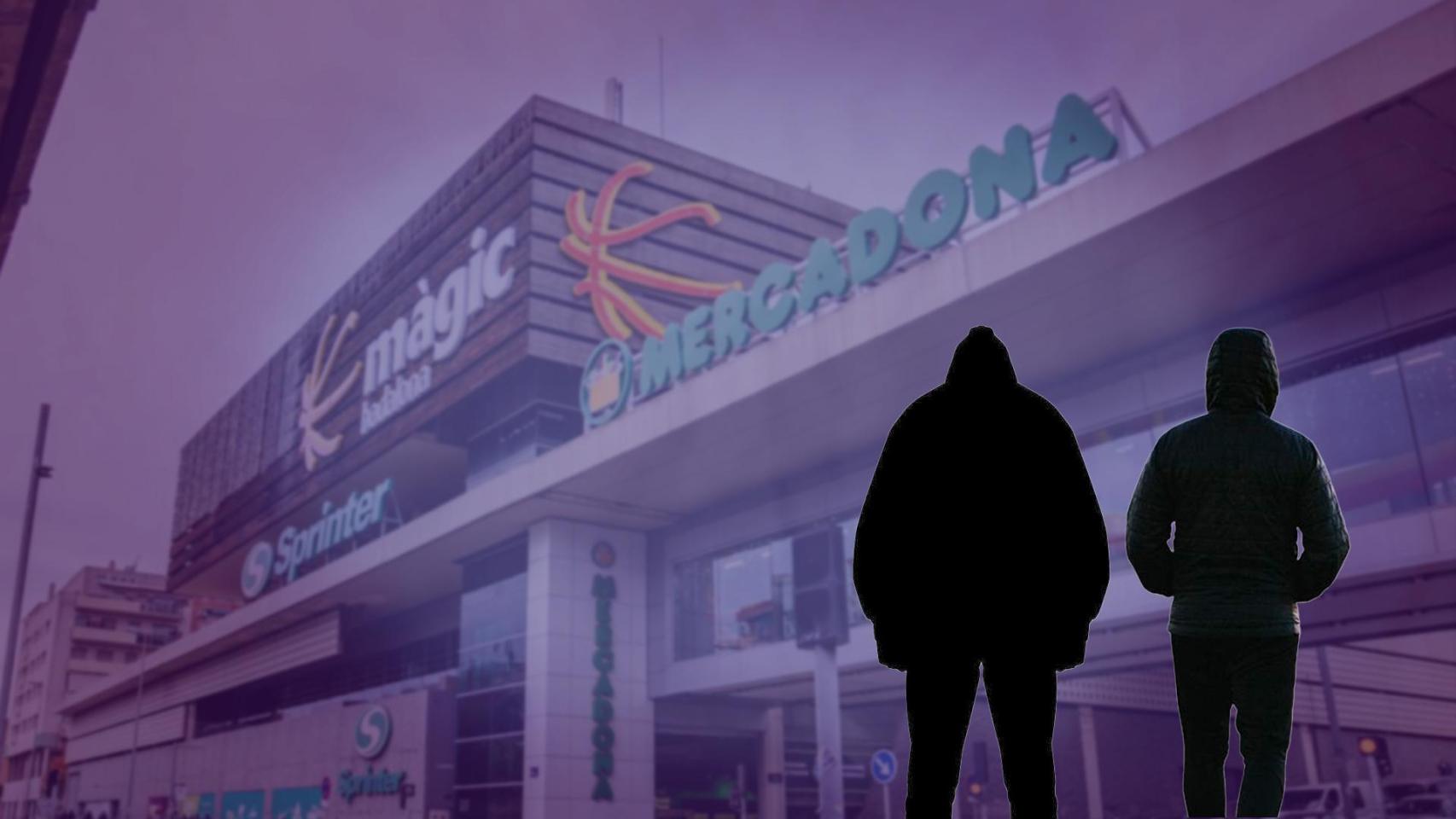 Fotomontaje del Màgic de Badalona donde tuvieron lugar las agresiones sexuales hace un par de años