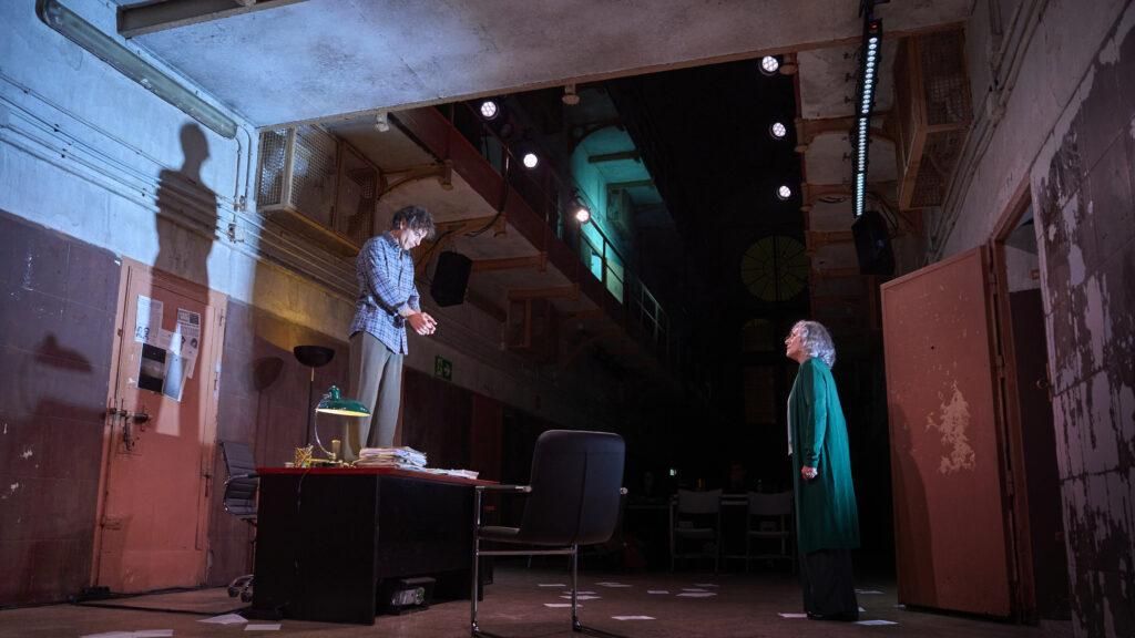 Imagen de la obra ‘Puig Antich, cas obert’ en La Modelo