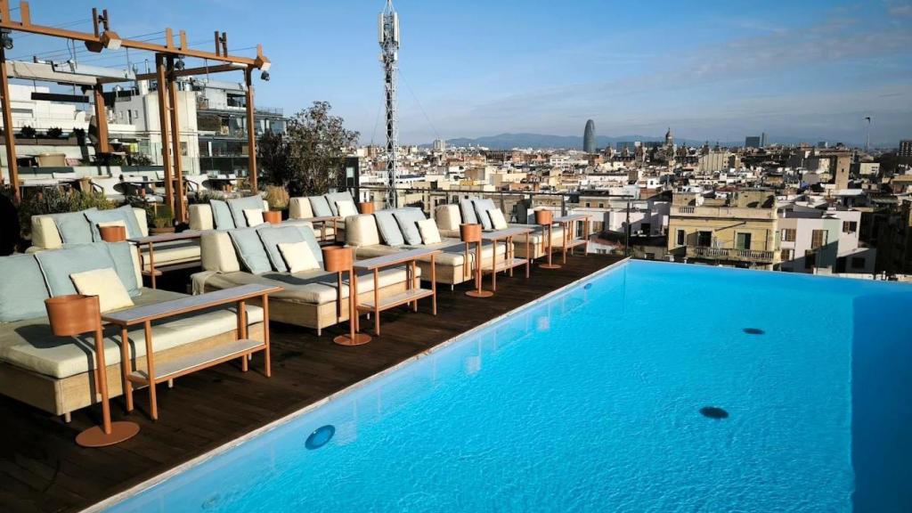 La azotea del Grand Hotel Central