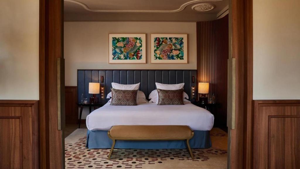 Una habitación del Grand Hotel Central