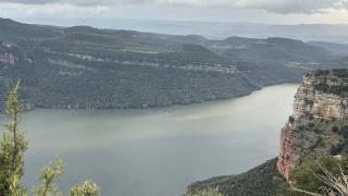 Estado actual del pantano de Sau