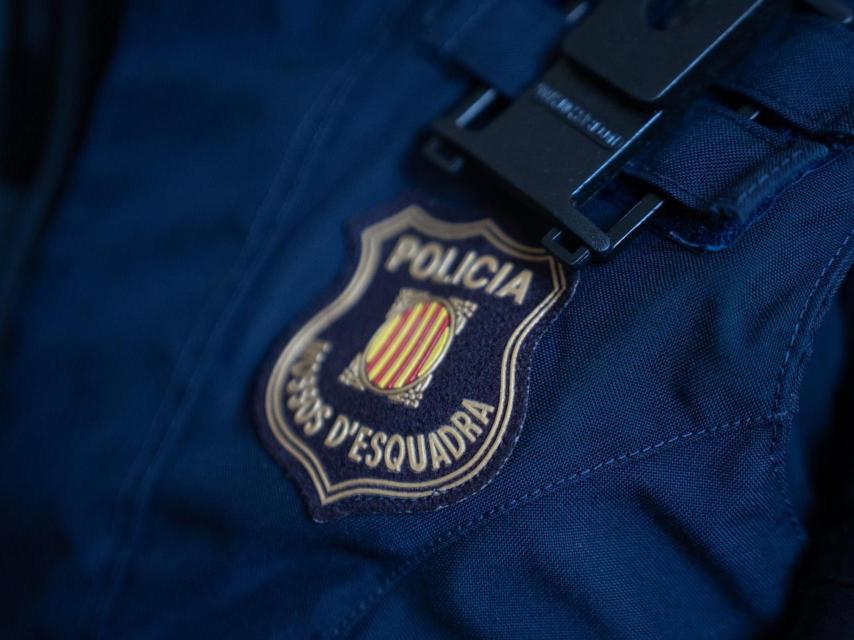 Escudo de los Mossos d'Esquadra en una imagen de archivo