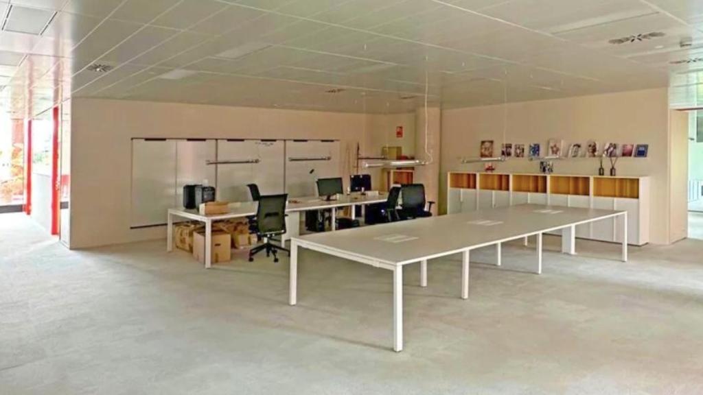 Instalaciones del edificio de la calle de Cristóbal de Moura, 121