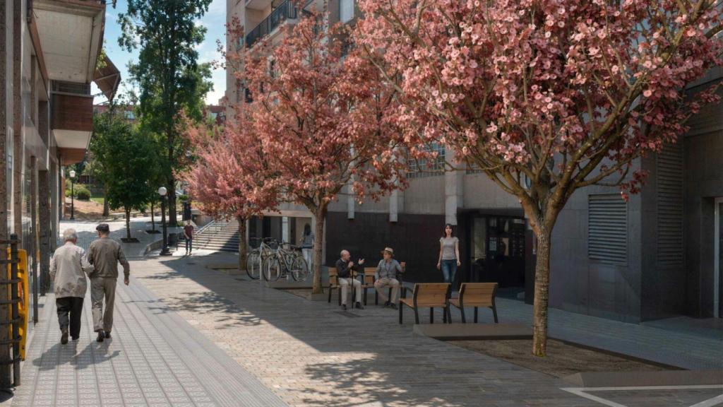 Render de las obras de La Prosperitat