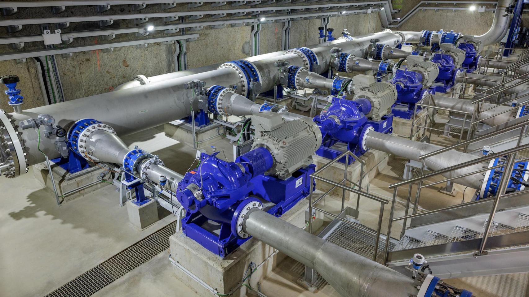 Ampliación de las instalaciones de la planta potabilizadora del Besòs