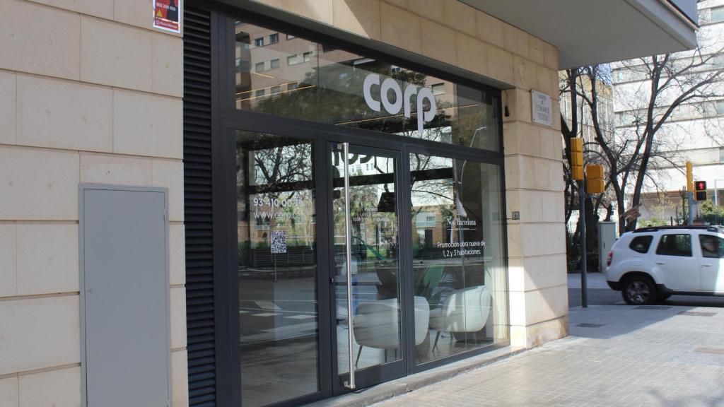 Local de la immobiliària Corp a Sant Andreu