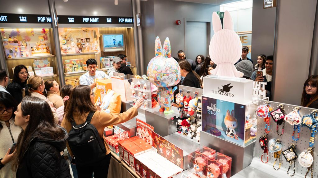 La nova botiga de Pop Mart a l'avinguda Diagonal