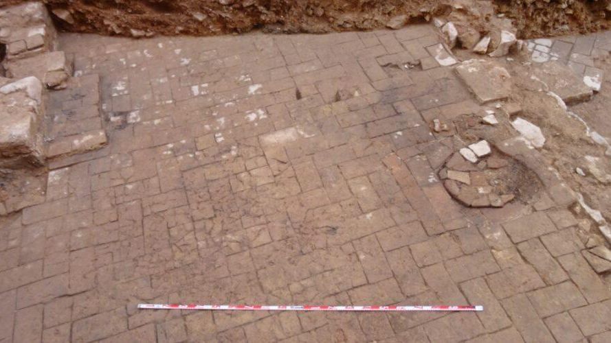 Restos arqueológicos hallados en Barcelona