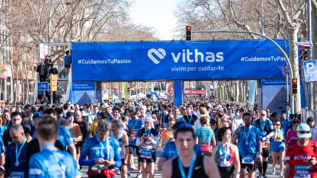 Corredores en una maratón de Vithas