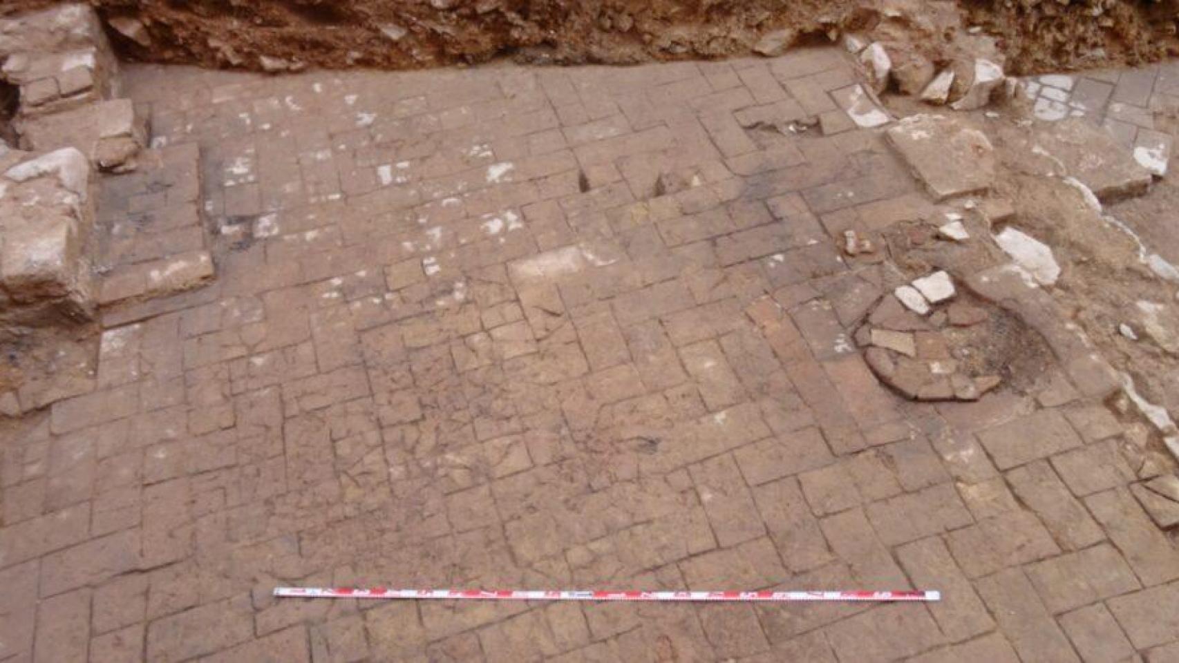 Restos arqueológicos hallados en Barcelona